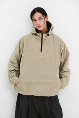 BSR HOODED ANORAK JACKET KHAKI