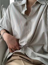 Setter Stripe Oversized Shirt