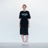 Box tied tee black