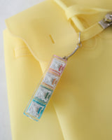 Daisy Flower 4-Compartment Keycap Keyring