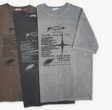 オフセット ヴィンテージ レタリング 半袖Tシャツ