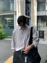 Hyper Essential Overfit Linen Shirt
