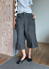 TUCK BERMUDA PANTS (2color)
