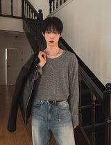 ディープフローUネック長袖Tシャツ