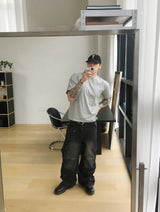 No.1702 daily color crop half T (8color)