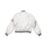 P LOGO BOMBER - IVORY