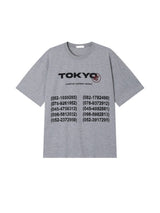 Teach Tokyo レタリング半袖Tシャツ 3C