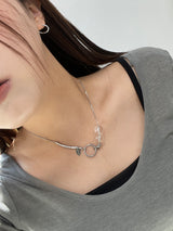Dazzle Ball Circle Necklace