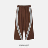 バントダイアゴナルトラックワイドスウェットパンツ 3C