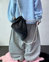 Hooky Balloon Fleece Wide Balloon Long Pant 🖤🤎 3 COLOR