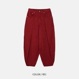オービットスナップバルーンコットンパンツ (3 Colors)