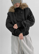 [MADE] Ponyl Perfringent Hooded Jumper