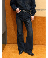 [SET UP가능] Warm velvet wide flare pants(2color)
