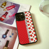[MADE]Fruit dots case (strawberry)