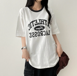 クリアリー カラーリング ボクシーフィット半袖Tシャツ