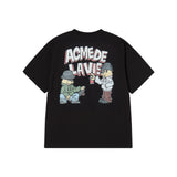 25FW AC BEAR GRAFFITI SHORT SLEEVE T-SHIRT BLACK