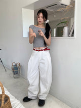 ペルビスピンタックバルーンパンツ (3C)
