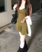 グリーンティーワンピース