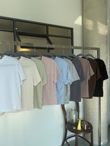 デイリークロップ半袖Tシャツ (10c)