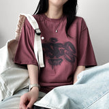 RONER Oversized-fit Short Sleeve T-shirt