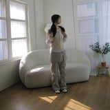 Shirred Skirt Pants