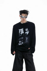 Art Print Long Sleeve Tee