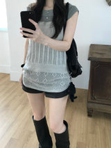 Hiki knitwear mini dress (one color)