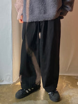 コットンワイドバンディングバルーンパンツ　３色