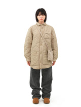 S.T.C. キルティングジャケット (BEIGE)