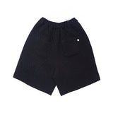 VINTAGE DIA-QUILTING WIDE 1/2 PANTS (Black)