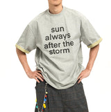 Sawyer Contrast Lettering Tee