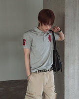 ホース ナンバリング PK ショートスリーブ カラー Tシャツ