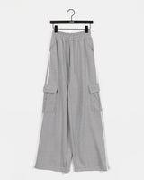 Pict Track Color Cargo Pocket Sweat Pants