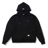 プレイングオーバーサイズフーディ ブラック / カーキ