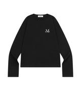 MUCENT エッセンシャルバックロゴロングスリーブ T (2COLOR)