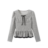 Clo Layered Ribbon Top