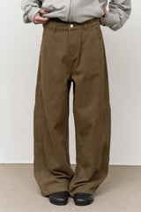 Dice Peach Wide Pants