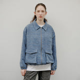 [Unisex] ジャカードジャンパー Blue