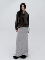  MUFFLER BLEND BLOUSE