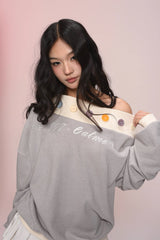 eat me plz* button-down shoulder-length warm long-sleeve hoodie for autumn and winter