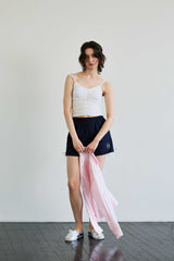 ALLURE BUSTIER SLEEVELESS / WHITE