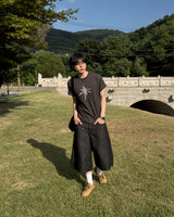 Haven Check Pocket Bermuda Denim Pants