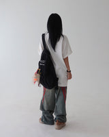 Funky Star Oversized Fit Boxy Short Sleeve T-shirt