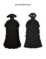 バルーンドレス black