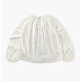 BOHEMIAN VOLUME BLOUSE  (Cream)