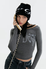 Luv Dept / ‘LUVER GIRL’ フラッフィービーニー-2 colours