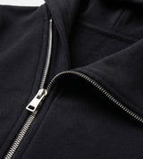 Diagonal Flow Zip-up