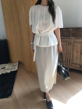 All day H long skirt 