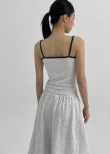 [MADE] Ballbell Color Combination Ringer Sleeveless