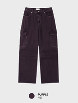 No-Mace Parachute Deep Dying Cargo Wide Pants